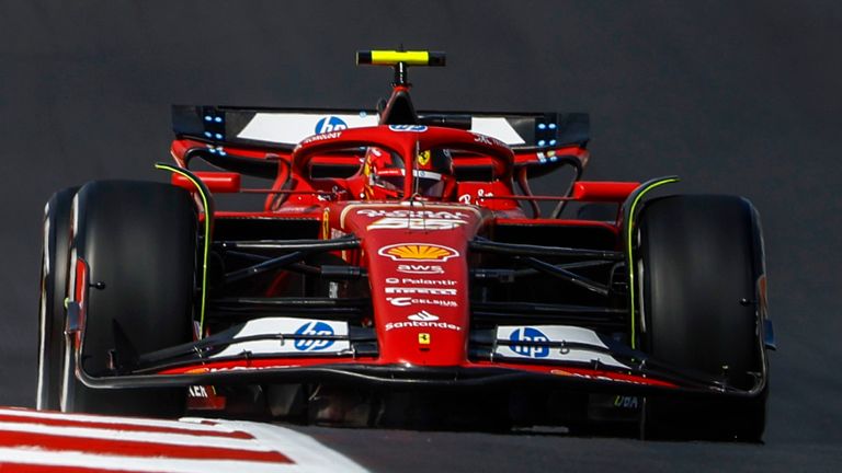 CIRCUIT OF THE AMERICAS, UNITED STATES OF AMERICA - OCTOBER 18: Carlos Sainz, Ferrari SF-24 during the United States GP at Circuit of the Americas on Friday October 18, 2024 in Austin, United States of America. (Photo by Sam Bloxham / LAT Images)