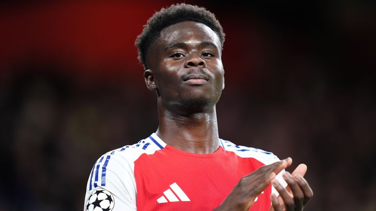 Bukayo Saka injury: Arsenal forward leaves England camp to return to ...