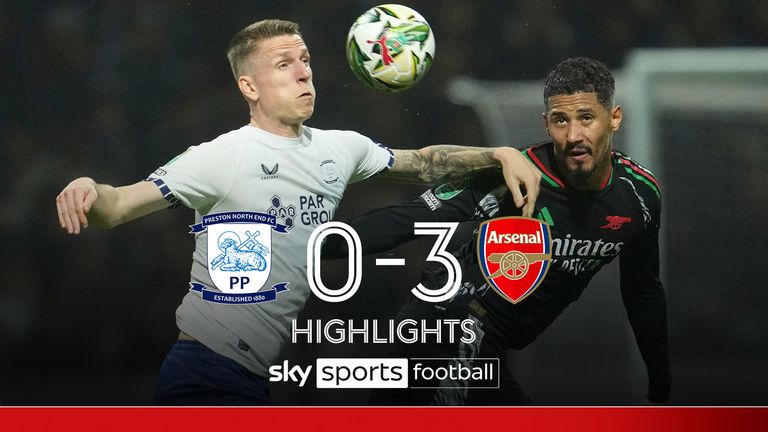 PNE 0-3 Arsenal highlights