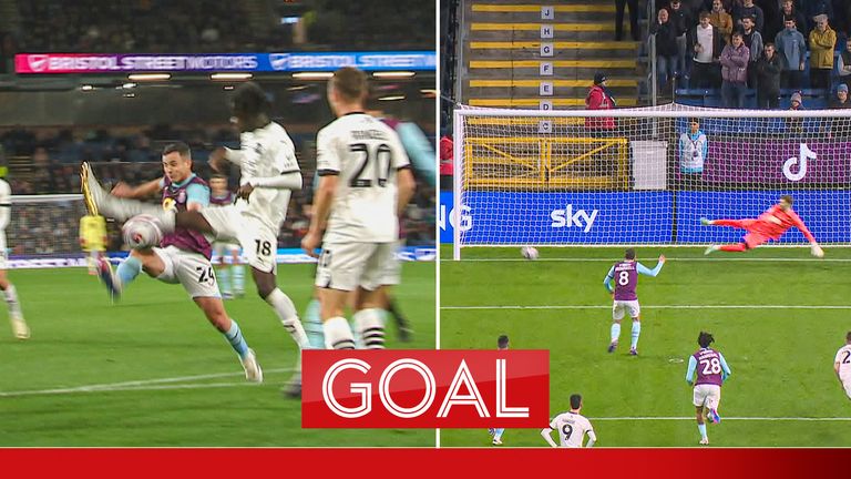 Burnley vs Plymouth: Josh Brownhill&#39;s confident penalty gives Burnley the lead