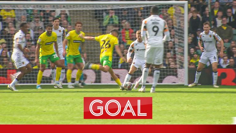 Norwich vs Hull City: Marcelino Nunez scores first to fire Norwich in front!