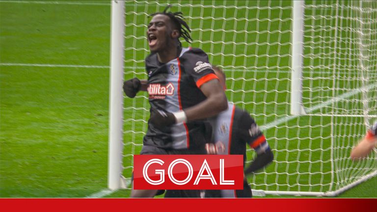 Adebayo extends Luton's lead over Coventry