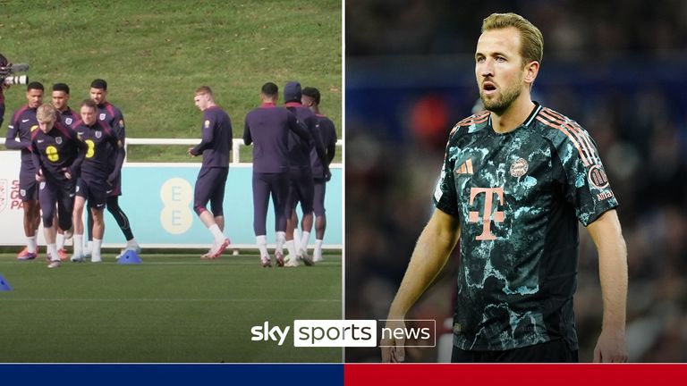 England training Nations League - Harry Kane