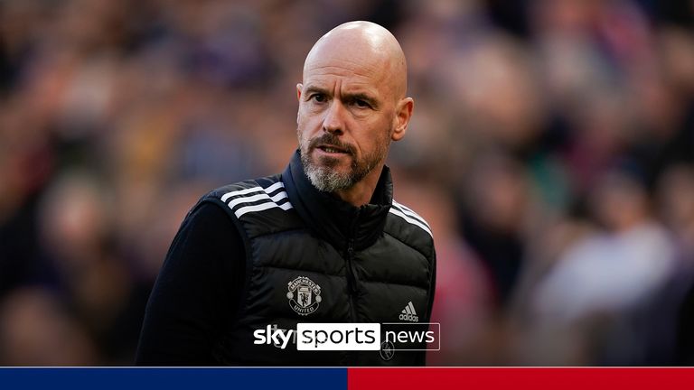 Erik Ten Hag på Manchester United.