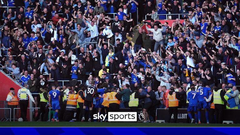 Leicester City manager Steve Cooper gave his reflections on their sensational comeback win at Southampton, which saw them come from two goals down to triumph 3-2.