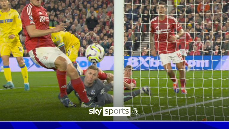 Yates heads off the post for Forest