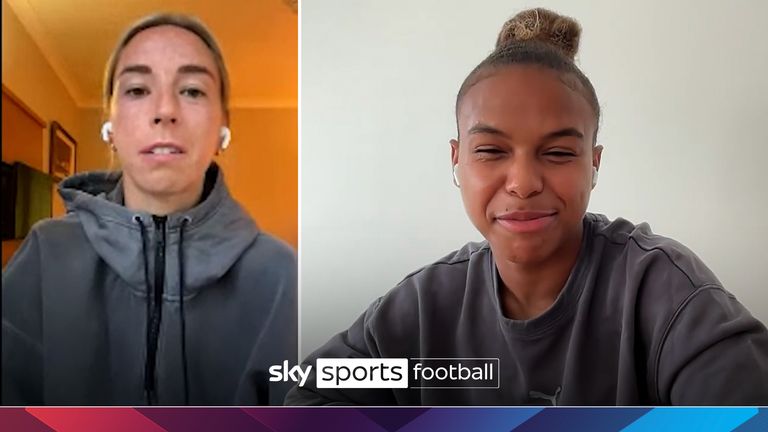 Jordan Nobbs and Nikita Parris