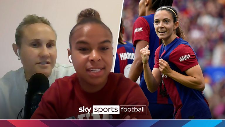 Izzy Christiansen Nikita Parris and Aitana Bonmati 