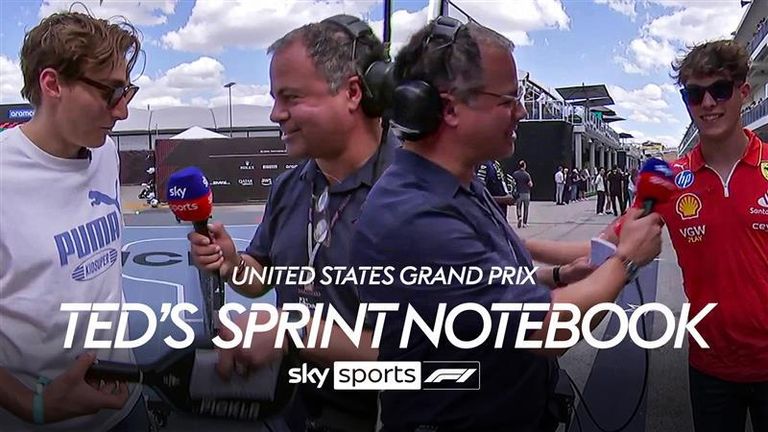 TEDS SPRINT NOTEBOOK US GP 19/10/24