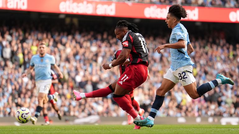 Adama Traore missed a hat-trick of chances for Fulham