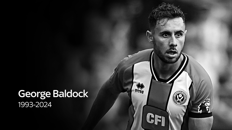 Former Sheffield United defender George Baldock has died at the age of 31