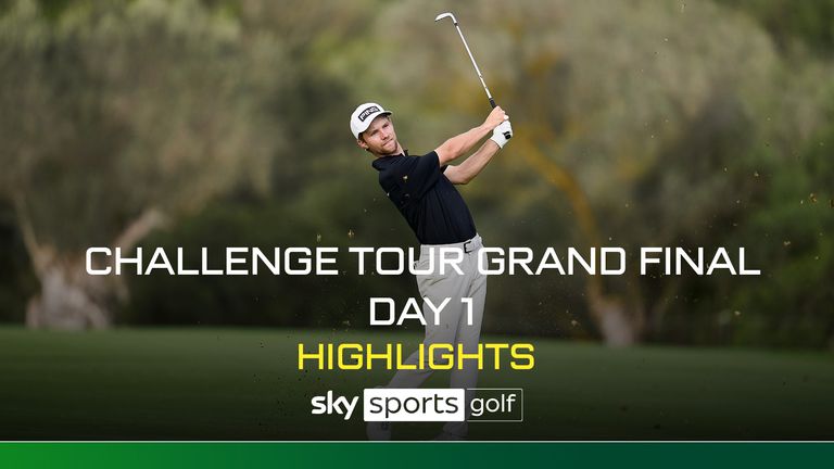 Highlights from Day One of the Challenge Tour Grand Final.