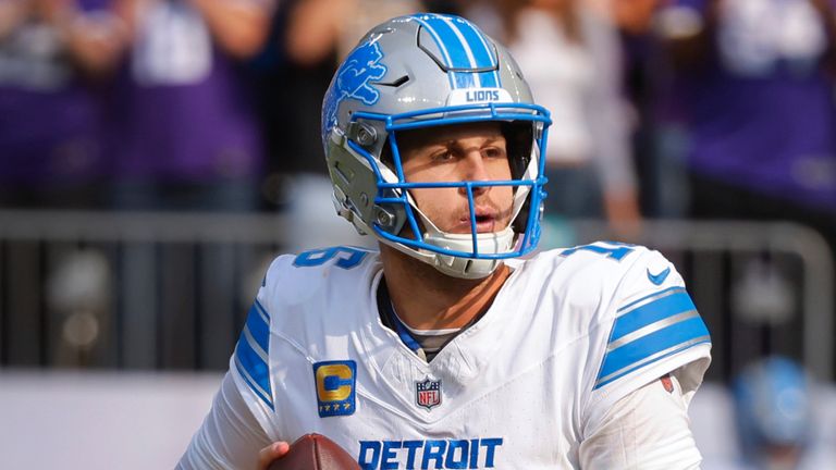 Detroit Lions quarterback Jared Goff 