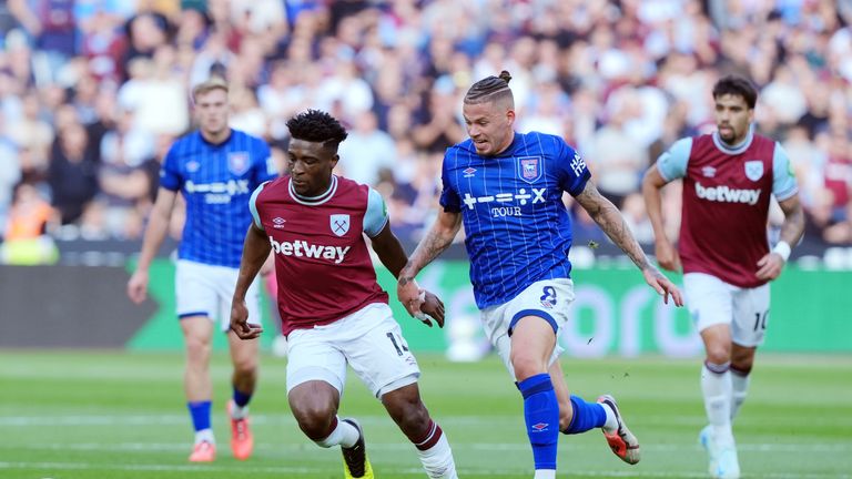 Kalvin Phillips' mistake led to West Ham's lead