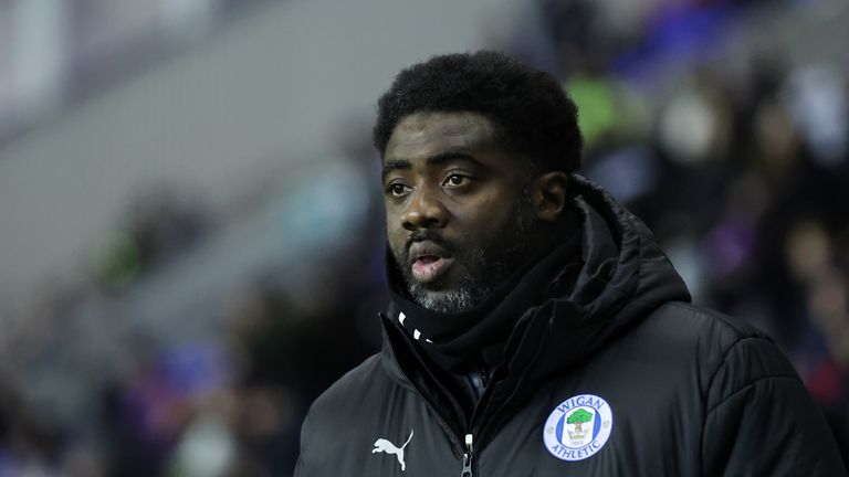 Kolo Toure was in charge of Wigan for nine matches