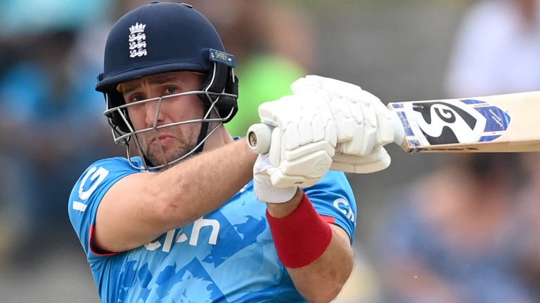 England captain Liam Livingstone scores 48 in first ODI against West Indies