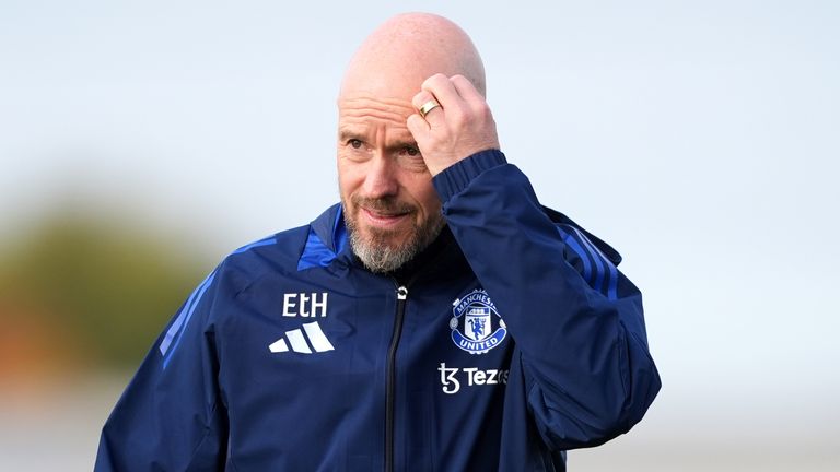 Manchester United manager Erik ten Hag