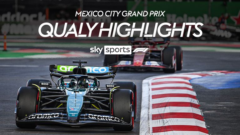 Highlights of Saturday&#39;s qualifying from the Mexico City GP.