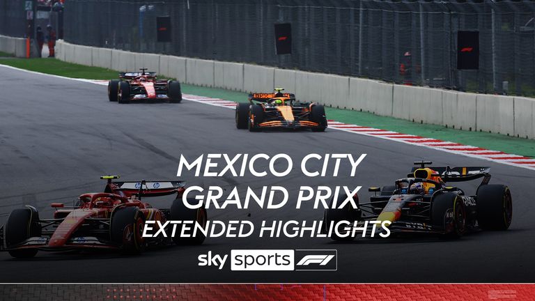 Extended highlights from the Mexico City Grand Prix at the Autódromo Hermanos Rodríguez.