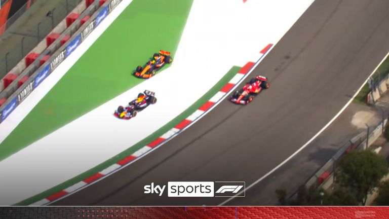 Mexican Grand Prix Norris Verstappen incident