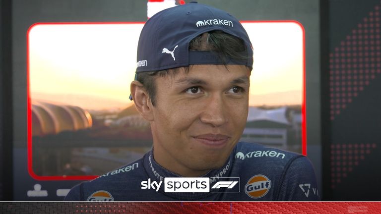 Williams driver Alex Albon doesn't believe he was to blame at all for his huge P1 crash with Oliver Bearman.