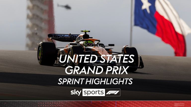 Verstappen wins US GP Sprint as Norris third after last-lap drama