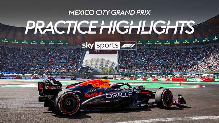 Highlights from Friday&#39;s practice sessions at the Mexico City Grand Prix.