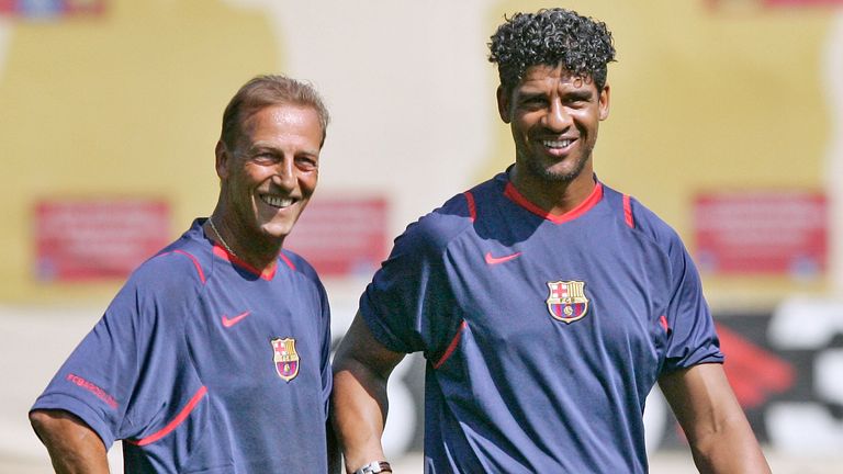 Johan Neeskens speelde voor Barcelona en werkte als assistent-coach bij de club van Frank Rijkaard