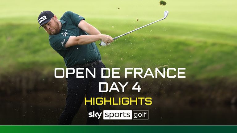 Highlights from day four of the Open de France at Le Golf National