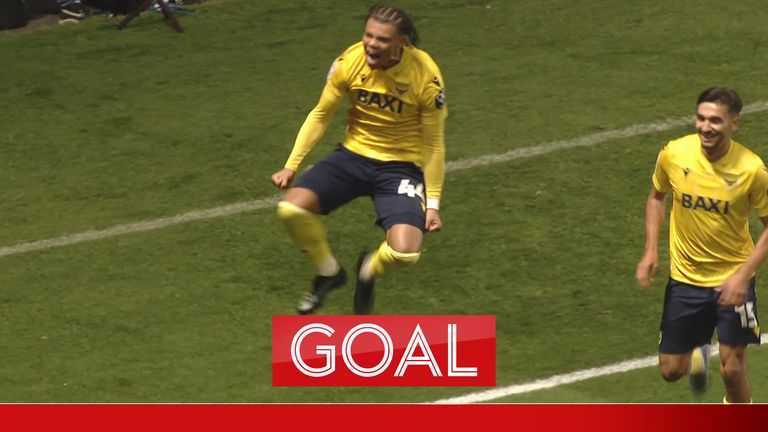 Scarlett scores opener for Oxford United