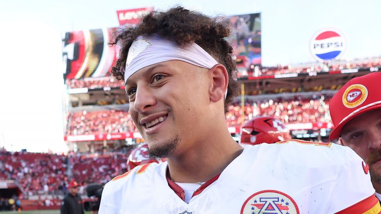 Kansas City Chiefs quarterback Patrick Mahomes 