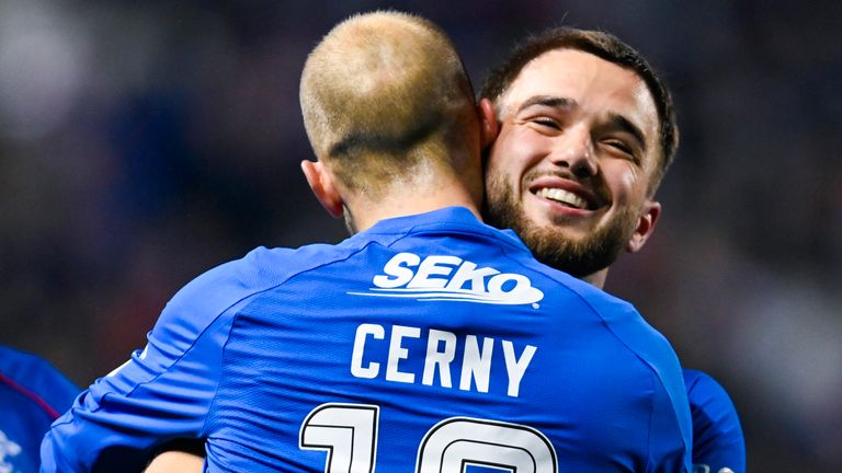 Rangers recorded a routine win over St Johnstone