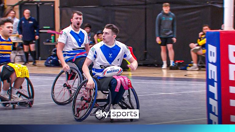 Rob Hawkins scores sensational try in Wheelchair Super League Grand ...