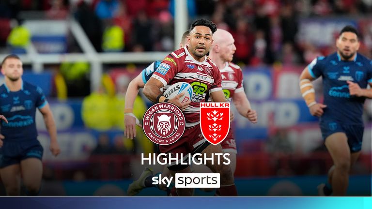 Hoogtepunten van de Super League Grand Final-wedstrijd tussen Wigan Warriors en Hull KR. Afbeeldingen: Swpix