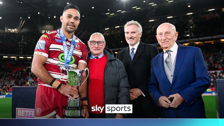 Rob's father presents first Rob Burrow Award to POTM French