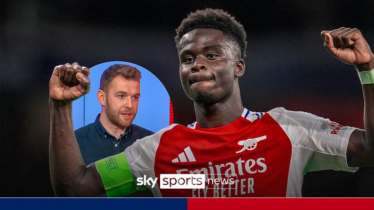 Sky Sports&#39; Sam Blitz look at how Bukayo Saka has made a stunning start to the season from an assist point of view 