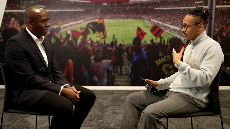 Kick It Out's CEO spoke to Sky Sports News reporter Chris Reidy