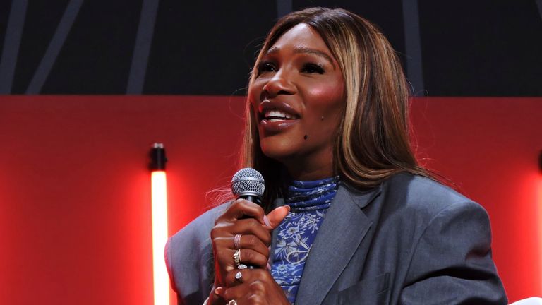 Serena Williams At The Ifood Move Event ** STORY AVAILABLE, CONTACT SUPPLIER** Featuring: Serena Williams Where: Sao Paulo, Brazil When: 26 Sep 2024 Credit: TheNews2/Cover Images  (Cover Images via AP Images)