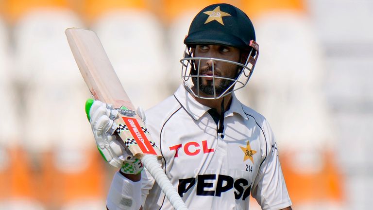 Pakistan's Shan Masood (Associated Press)