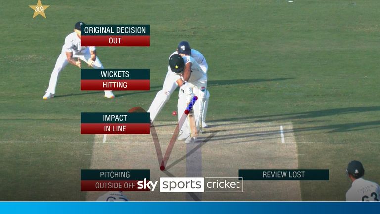 Shoaib Bashir makes the breakthrough for England as Abdullah Shafique departs