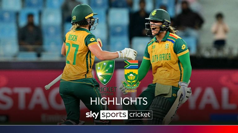 Hoogtepunten uit Dubai toen Zuid-Afrika de favoriet Australië van streek maakte en de finale van de Women's T20 World Cup bereikte.