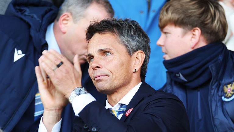 Simo Valakari had to watch St Johnstone beat Ross County from the stand