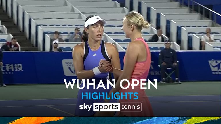 Highlights of the round 32 match between Anastasia Potapova and Jessica Pegula at the Wuhan Open. 