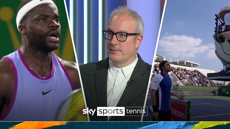 Sky Sports Tennis Chief Commentator Jonathan Overend talks us through the big stories from the tennis world including Frances Tiafoe,  Stefanos Tsitsipas, and Alexander Zverev's outbursts at Umpires