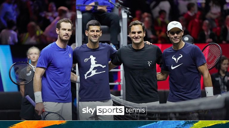 Roger Federer, Andy Murray and Novak Djokovic all paid tribute to their great rival Rafael Nadal following the news he'll retire after the Davis Cup later this year.