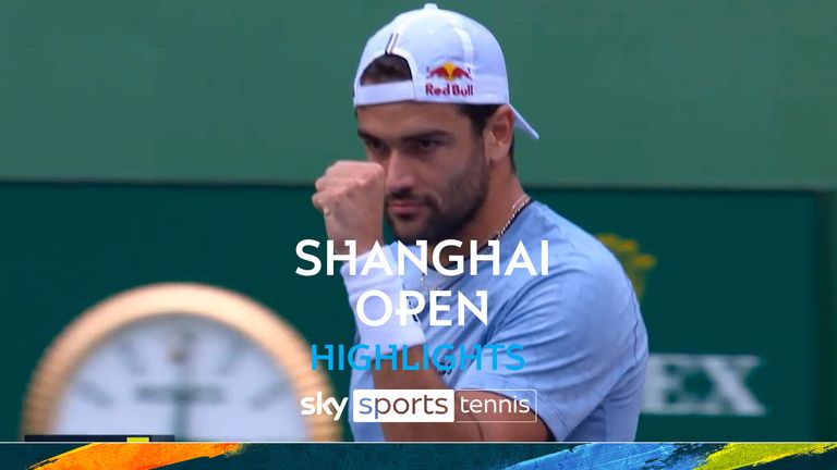 Matteo Berrettini vs Chris O&#39;Connell | Shanghai Masters highlights