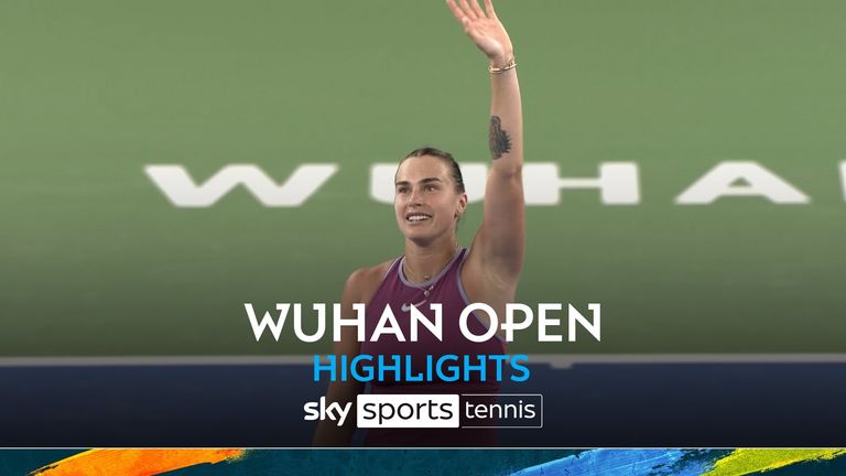 Highlights of the Wuhan Open semi-final match between Aryna Sabalenka and Coco Gauff.