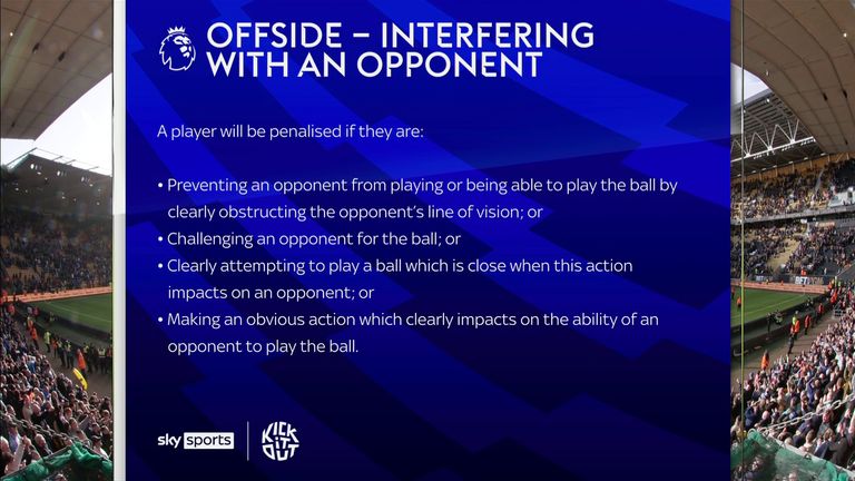 The rules around offside