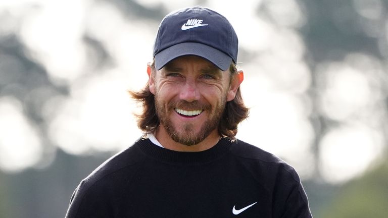 Tommy Fleetwood posted one of the low rounds of the day as his 65 took him to within three of the lead