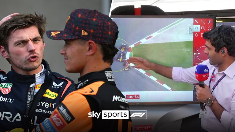 Karun Chandhok Lando Norris Max Verstappen